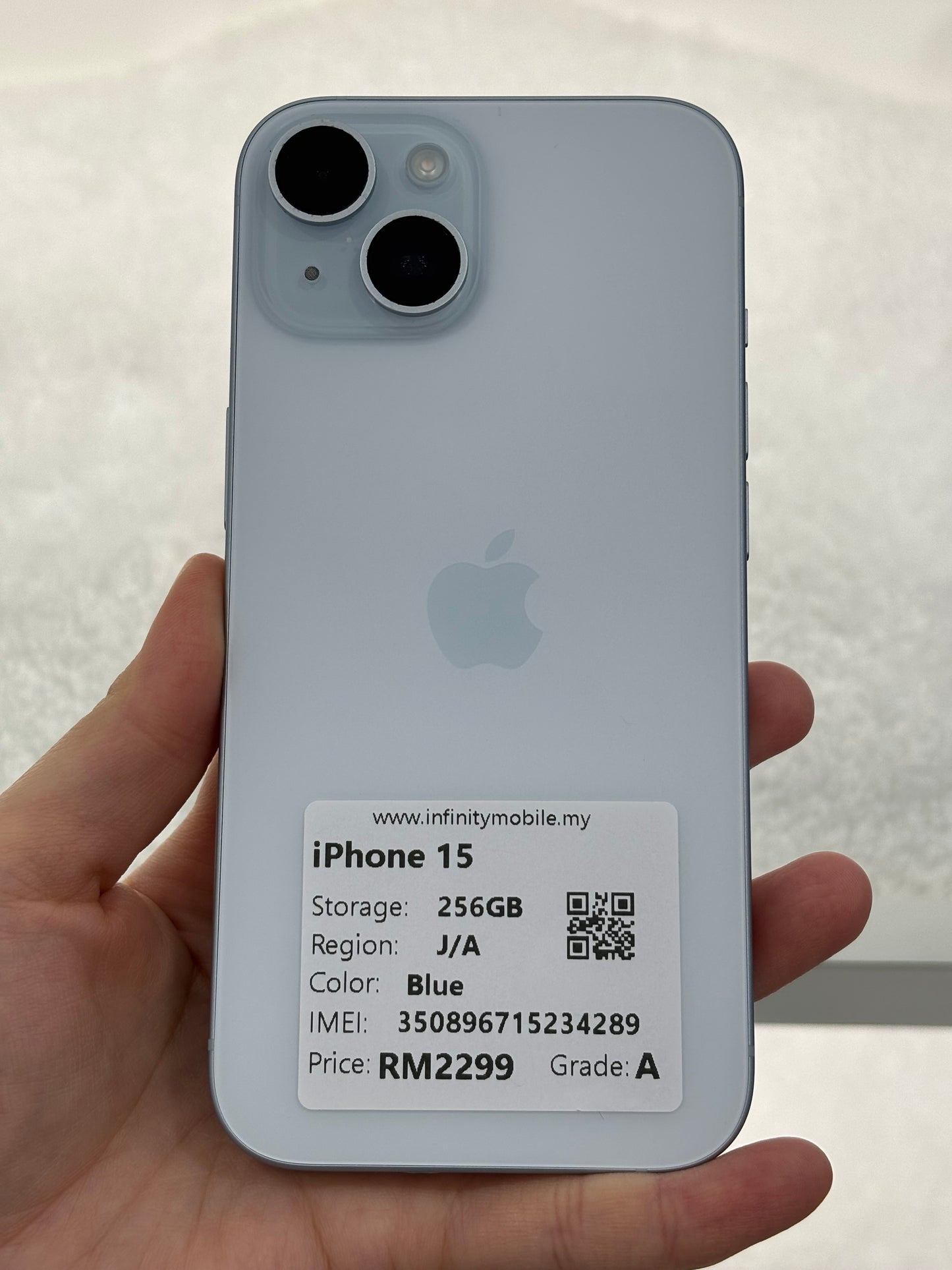 iPhone 15, 256GB (Grade A) *34289
