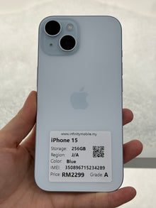 iPhone 15, 256GB (Grade A) *34289