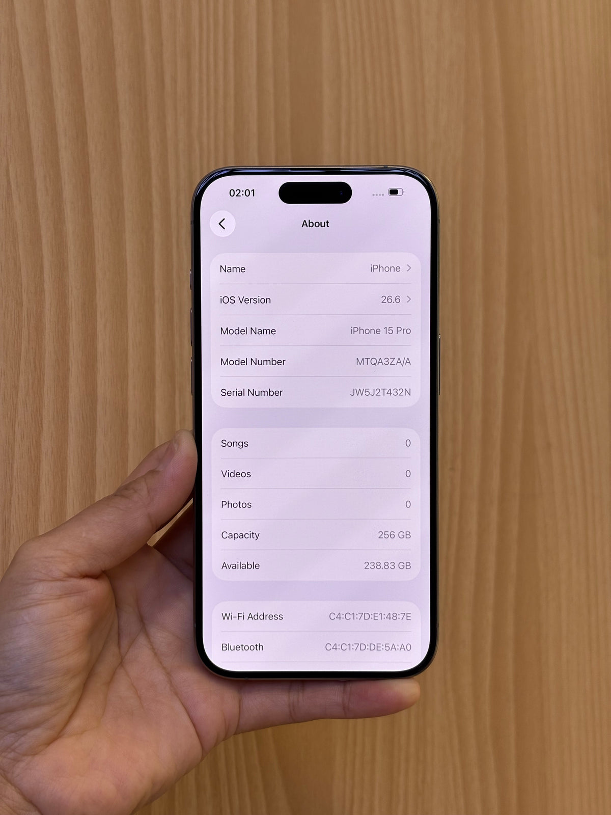 iPhone 15 Pro, 256GB (Grade A) *90232