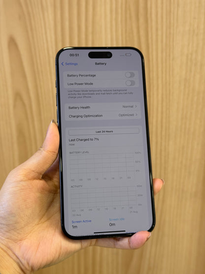 iPhone 15 Pro Max Black Titanium, 1TB (Grade A) *05231