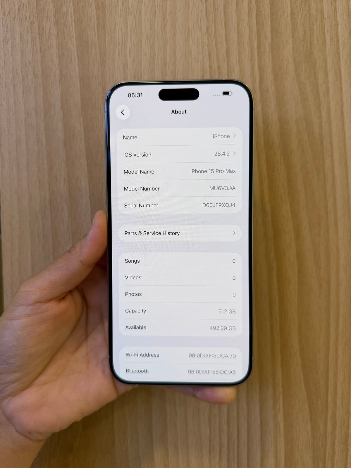 iPhone 15 Pro Max, 512GB (Grade B) *99585