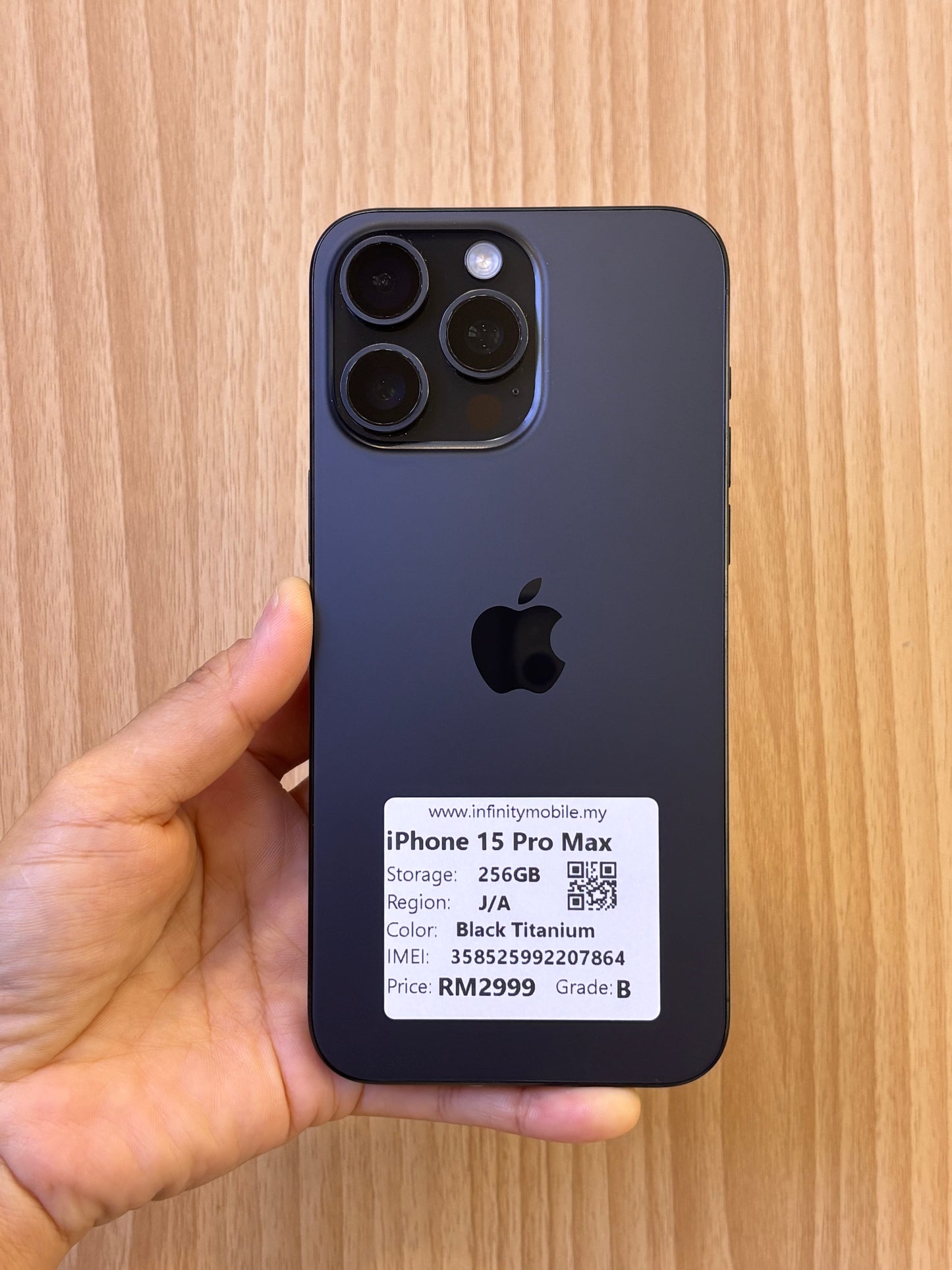 iPhone 15 Pro Max, 256GB (Grade B) *07864