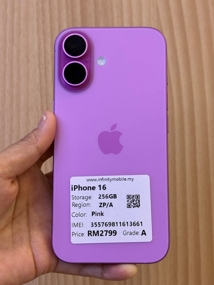 iPhone 16, 256GB (Grade A) *13661