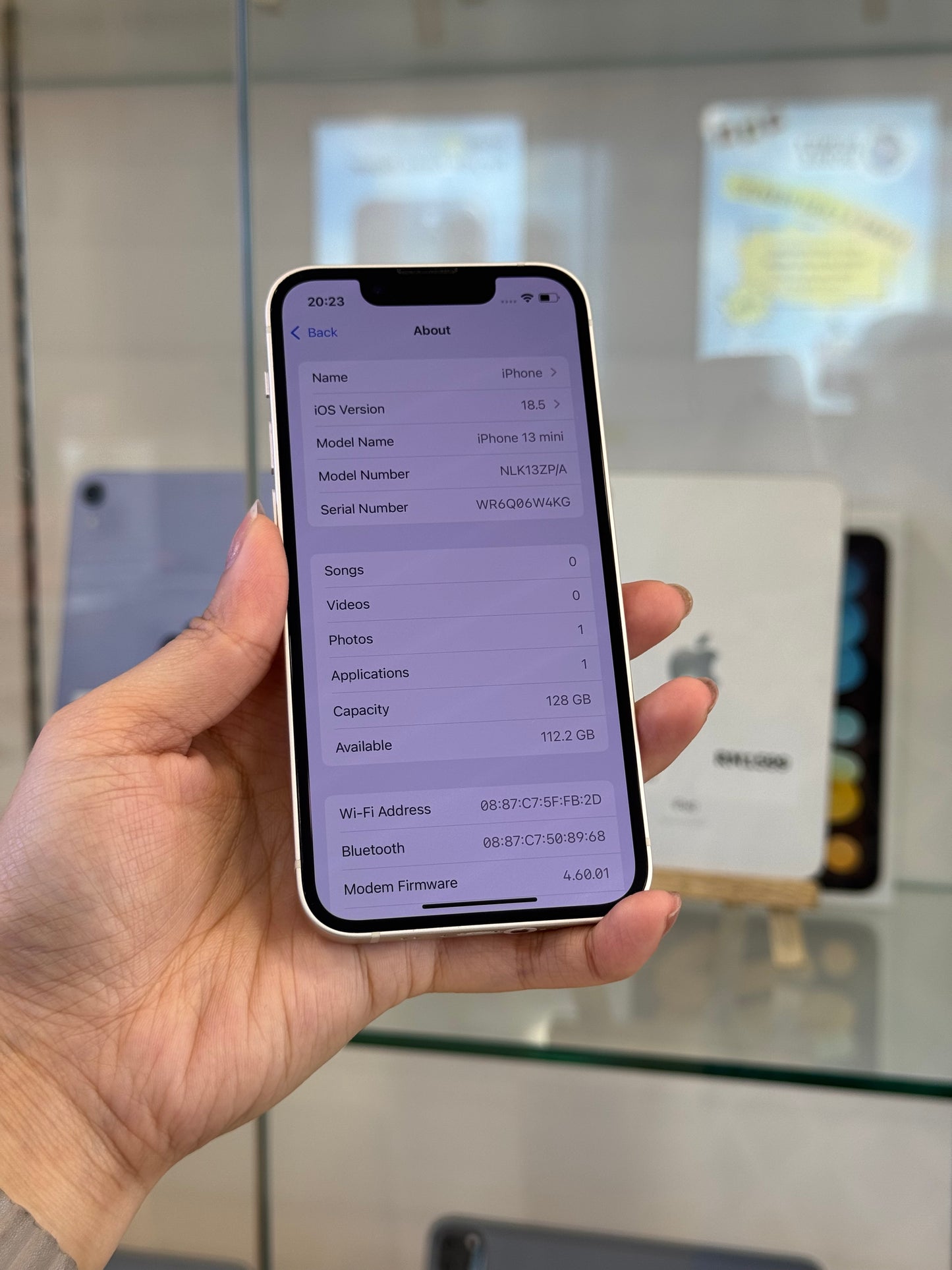 iPhone 13 Mini Starlight, 128GB (Grade A) *78869
