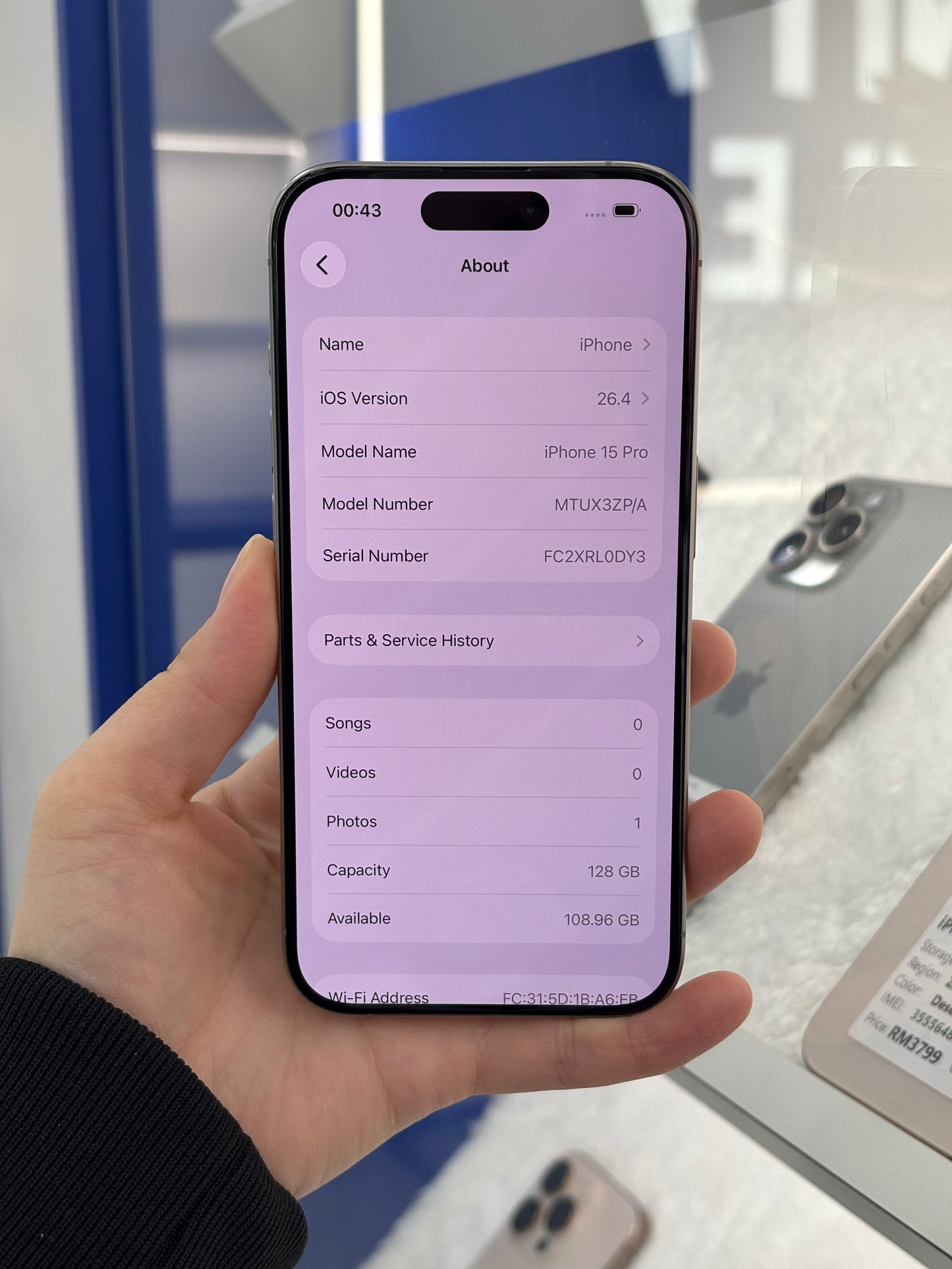 iPhone 15 Pro, 128GB (Grade B) *46948