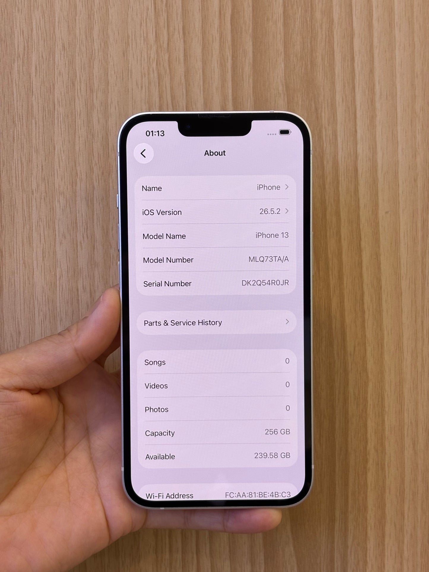 iPhone 13, 256GB (Grade B) *83444