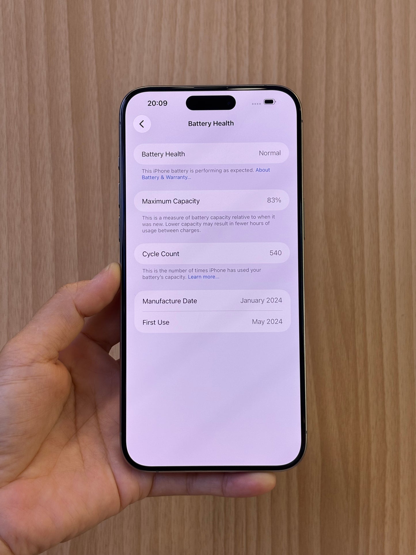 iPhone 15 Pro Max, 256GB (Grade B) *89100