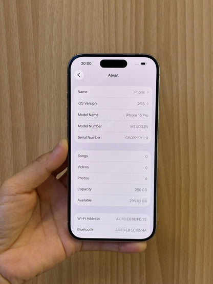 iPhone 15 Pro, 256GB (Grade A) *51603