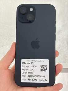 iPhone 15, 128GB (Grade A) *70302