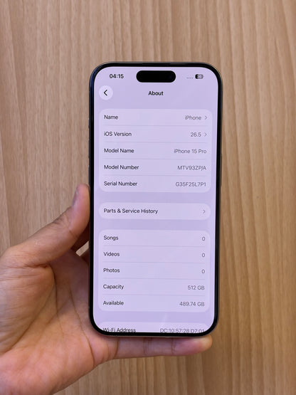 iPhone 15 Pro, 512GB (Grade B) *92029
