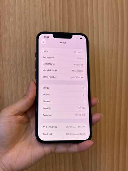 iPhone 14, 256GB (Grade A) *70712