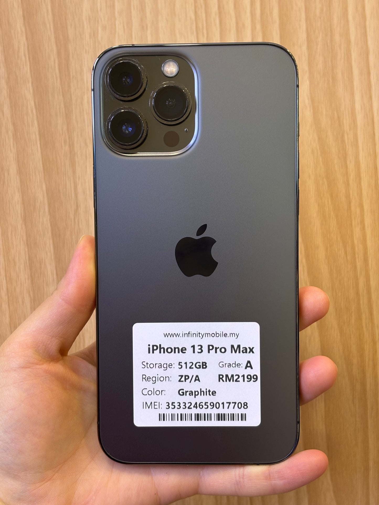 iPhone 13 Pro Max, 512GB (Grade A) *17708