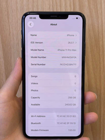 iPhone 11 Pro Max, 256GB (Grade B) *80006