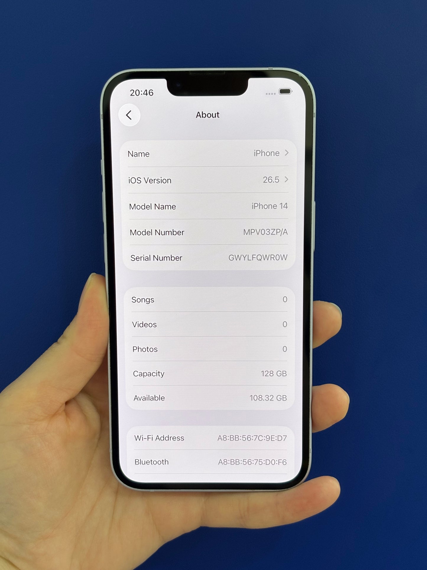 iPhone 14, 128GB (Grade A) *22188