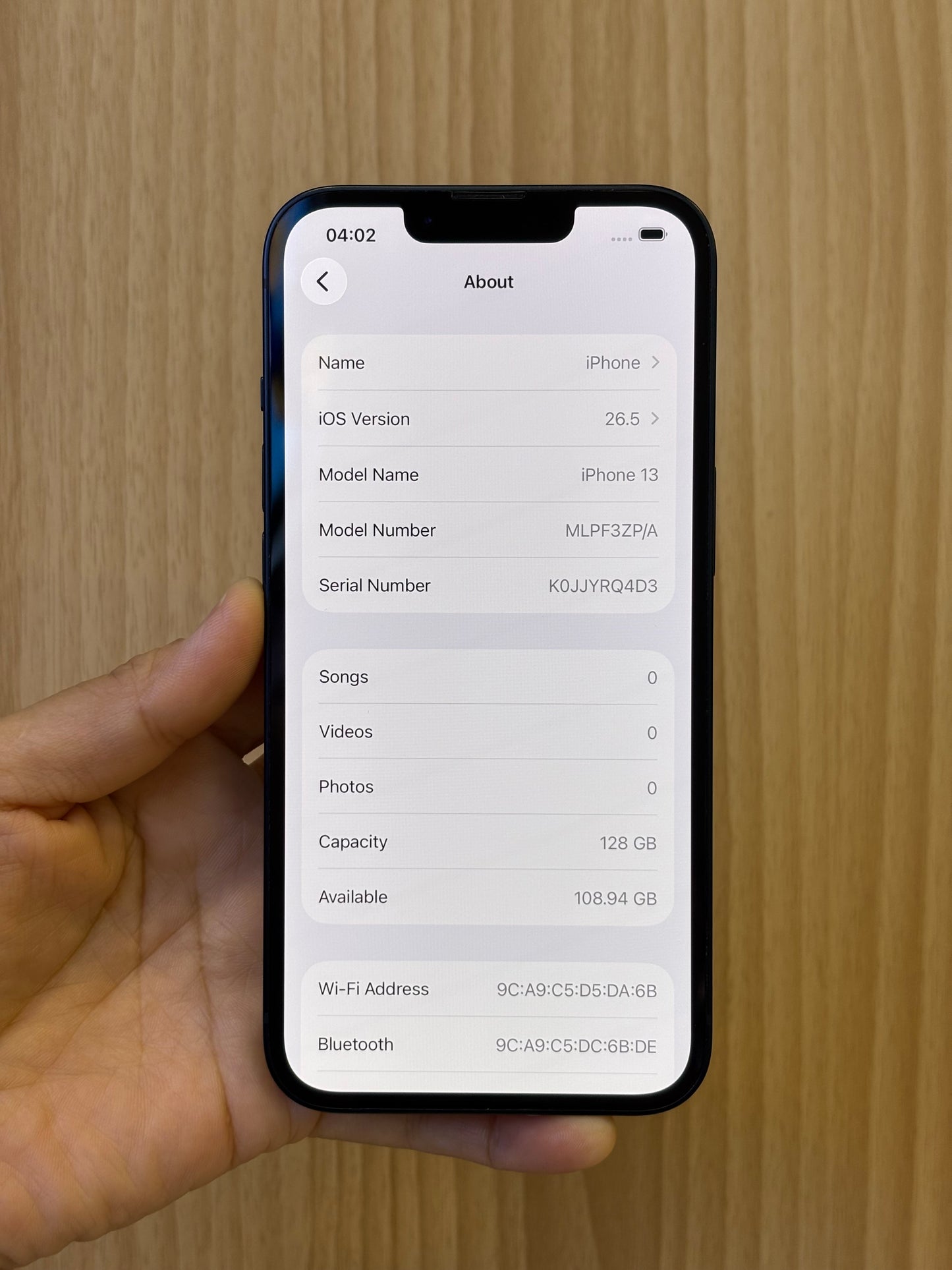 iPhone 13, 128GB (Grade AB) *78306