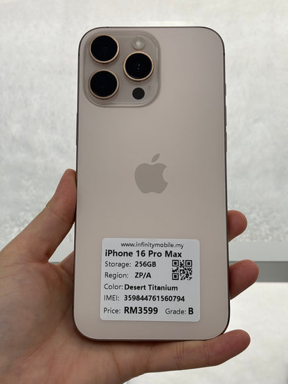 iPhone 16 Pro Max, 256GB (Grade B) *60794