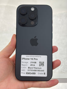 iPhone 16 Pro, 256GB (Grade B) *83445