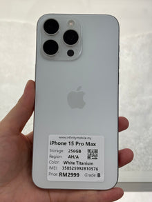 iPhone 15 Pro Max, 256GB (Grade A) *10576