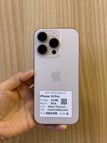 iPhone 16 Pro, 256GB (Grade B) *22399