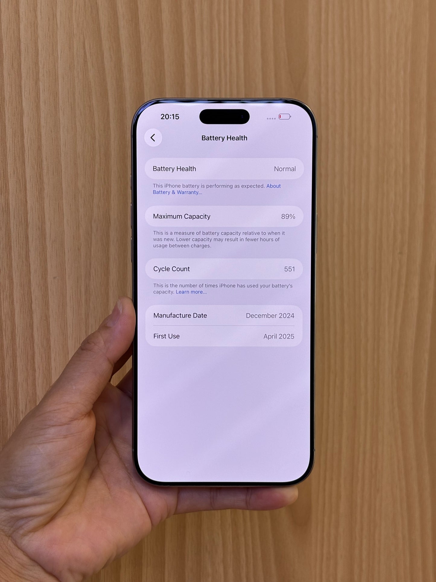 iPhone 16 Pro Max, 256GB (Grade A) *43655