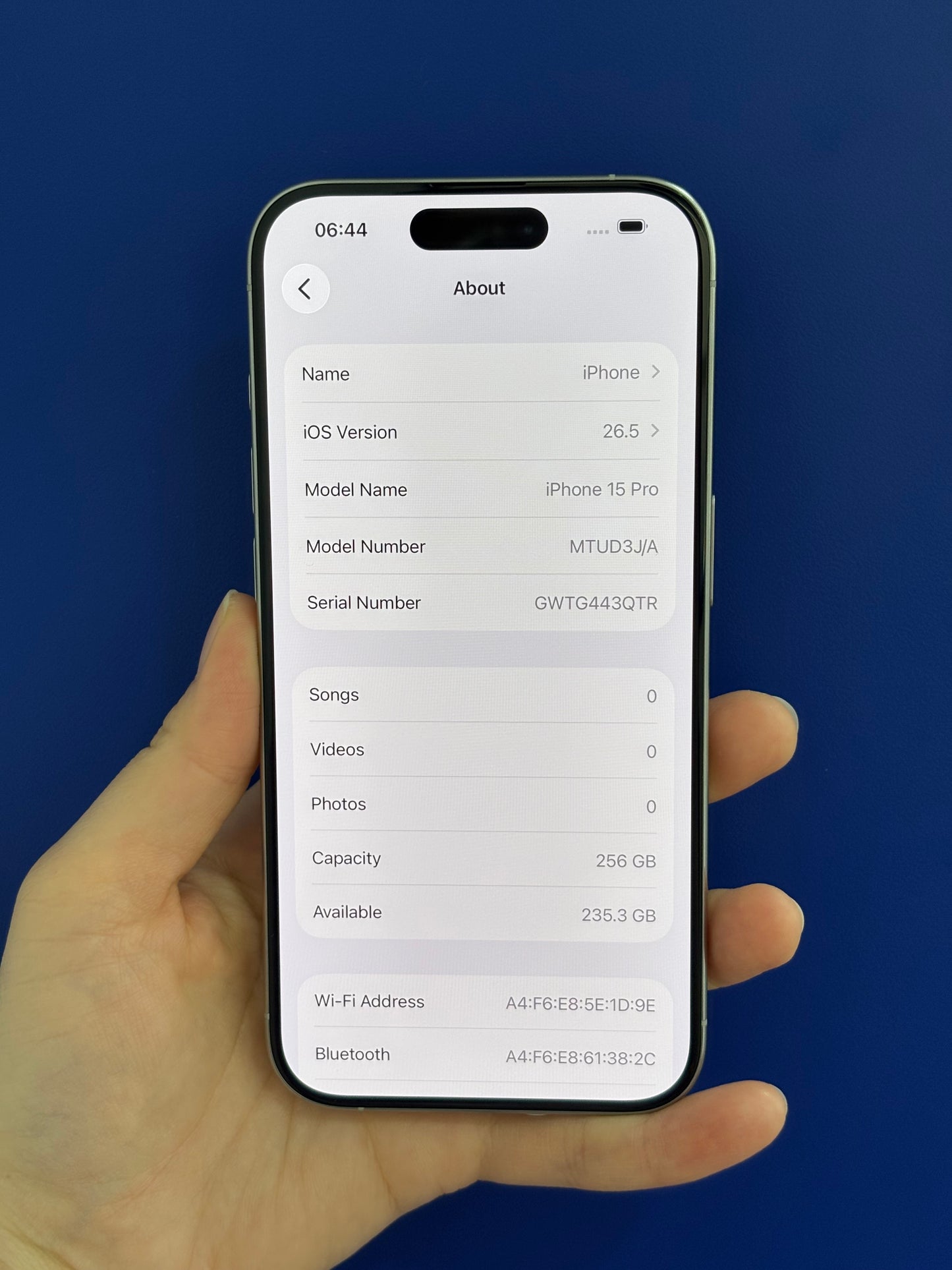 iPhone 15 Pro, 256GB (Grade A) *17760