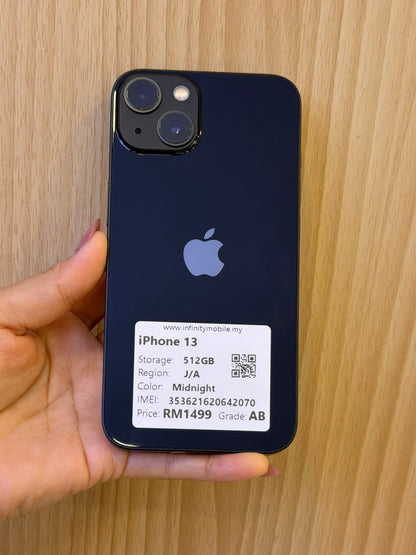 iPhone 13, 512GB (Grade AB) *42070