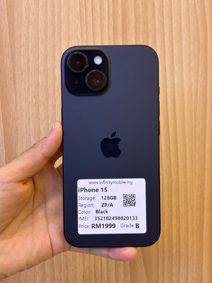 iPhone 15, 128GB (Grade B) *20133
