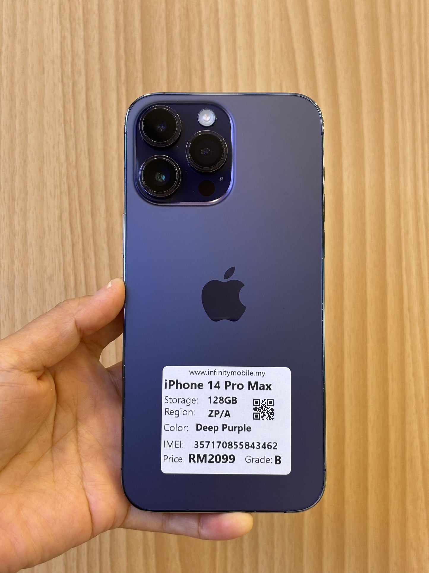 iPhone 14 Pro max, 128GB (Grade B) *43462