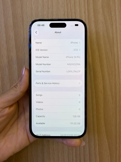 iPhone 14 Pro, 128GB (Grade B) *24591