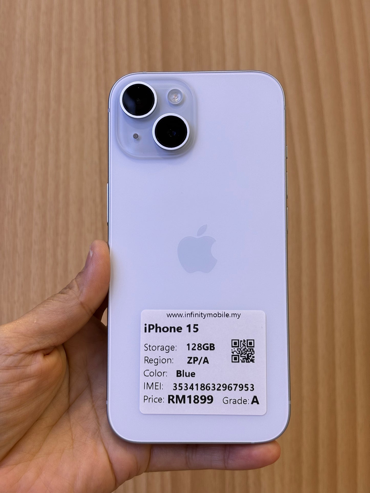iPhone 15, 128GB (Grade A) *67953