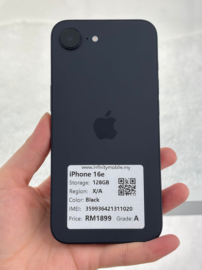 iPhone 16e, 128GB (Grade A) *11020