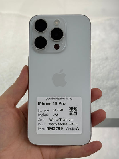 iPhone 15 Pro, 512GB (Grade A) *59490