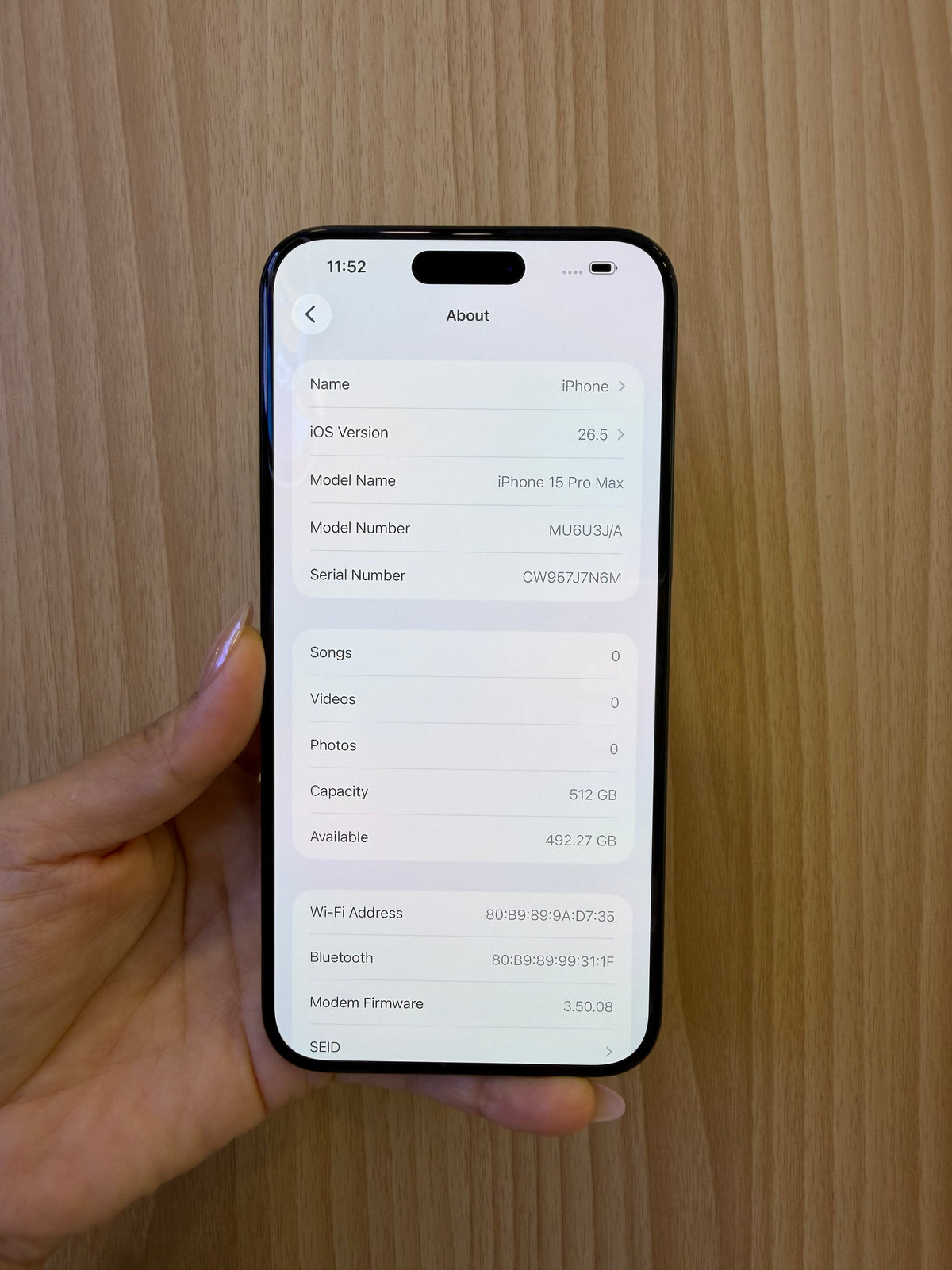 iPhone 15 Pro Max, 512GB (Grade A) *26207