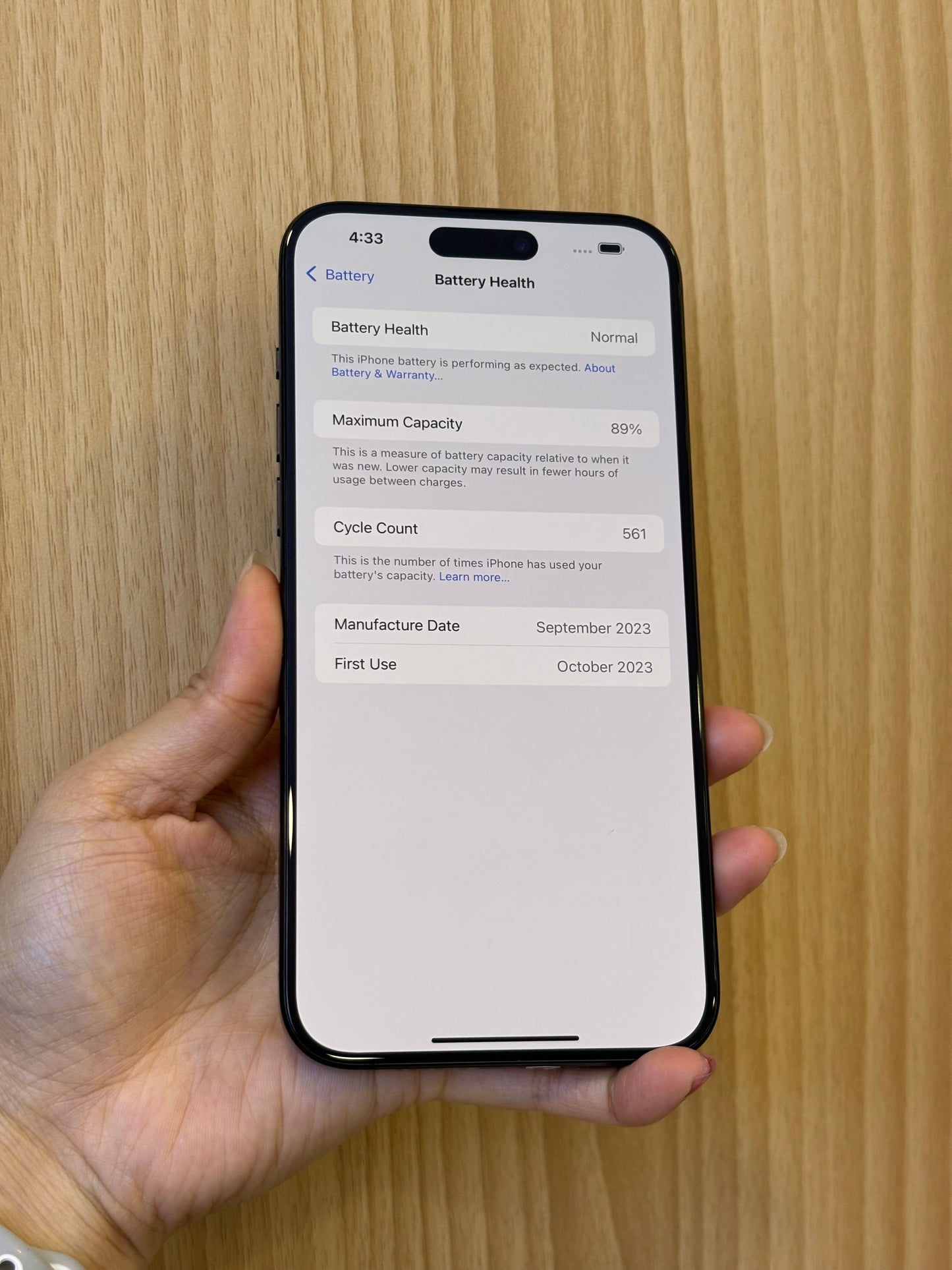 iPhone 15 Pro Max, 256GB (Grade A) *35175
