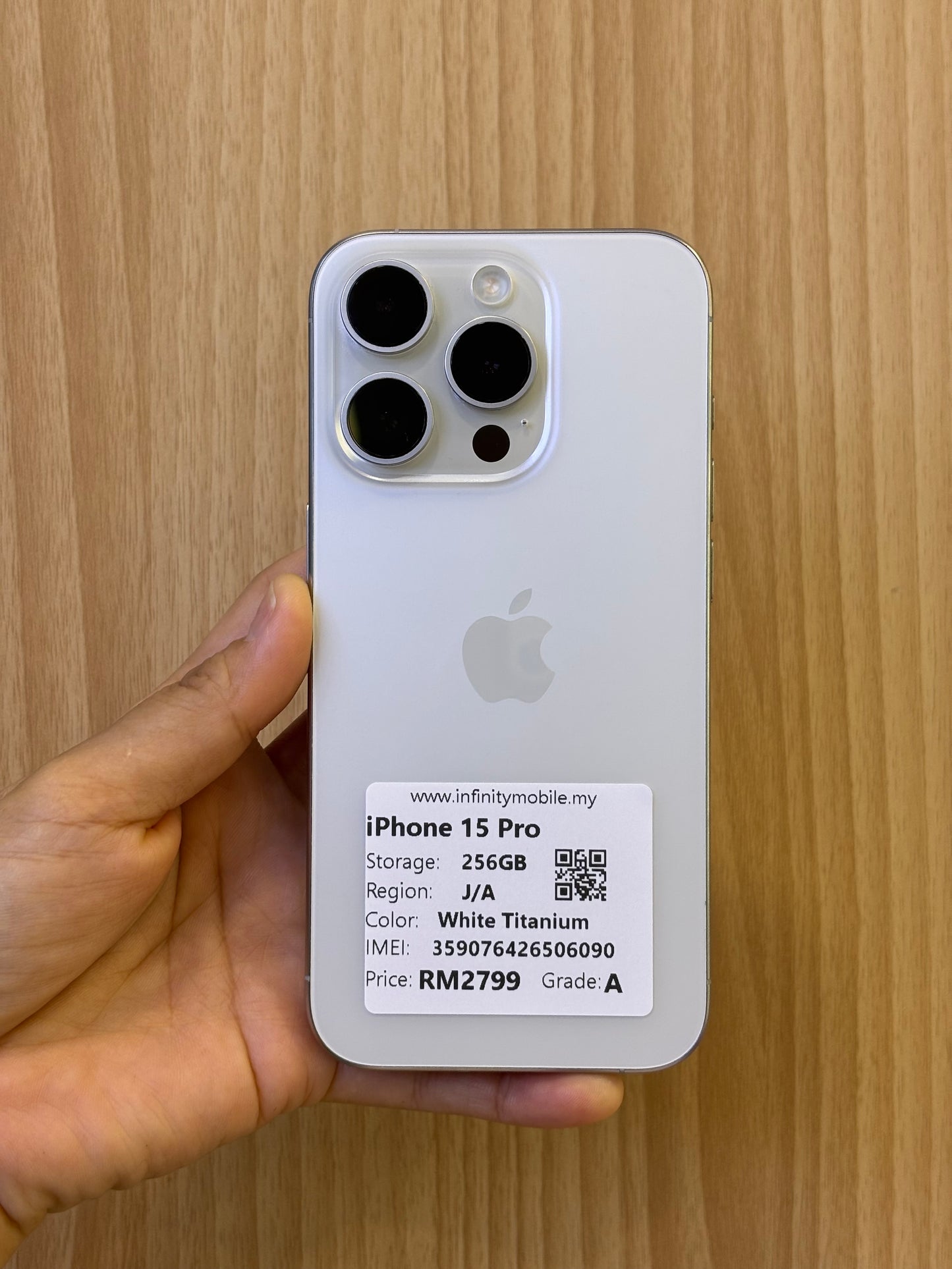 iPhone 15 Pro, 256GB (Grade A) *06090