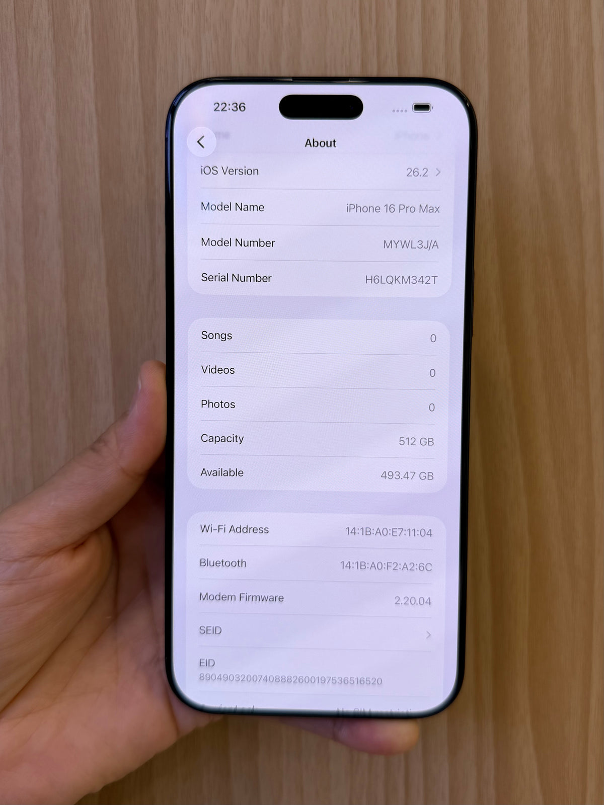 iPhone 16 Pro Max, 512GB (Grade A) *94457