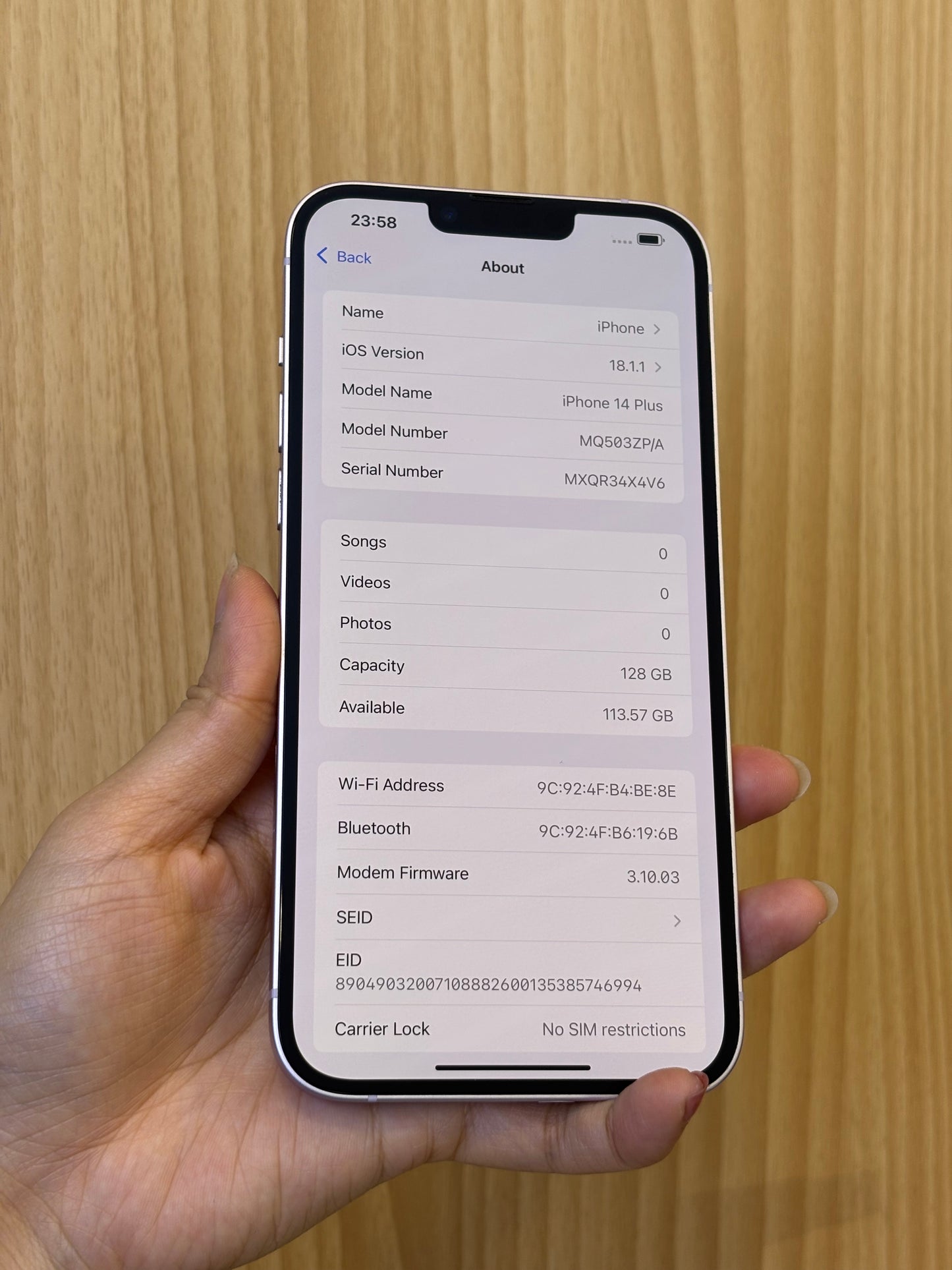 iPhone 14 Plus, 128GB (Grade A) *67555