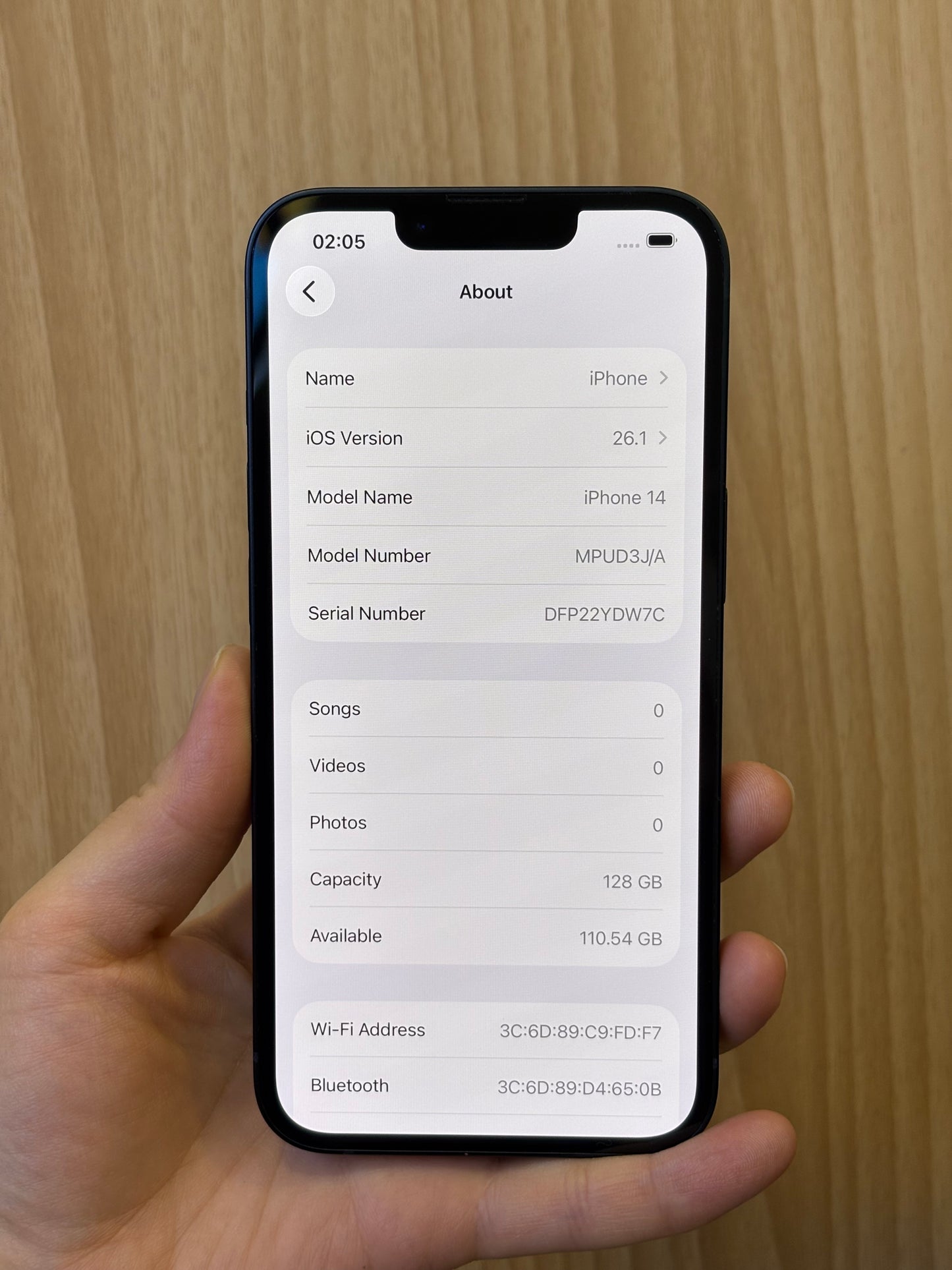 iPhone 14, 128GB (Grade B) *02957