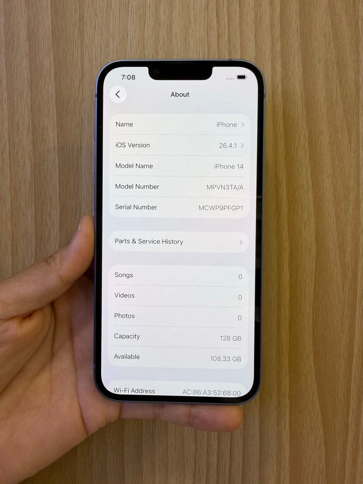 iPhone 14, 128GB (Grade B) *92708