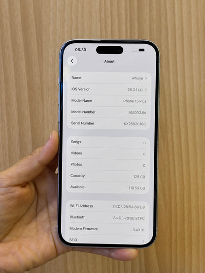 iPhone 15 Plus, 128GB (Grade B) *97950