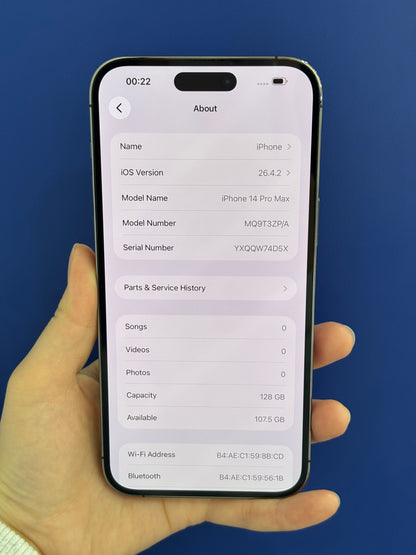 iPhone 14 Pro Max, 128GB (Grade B) *87321