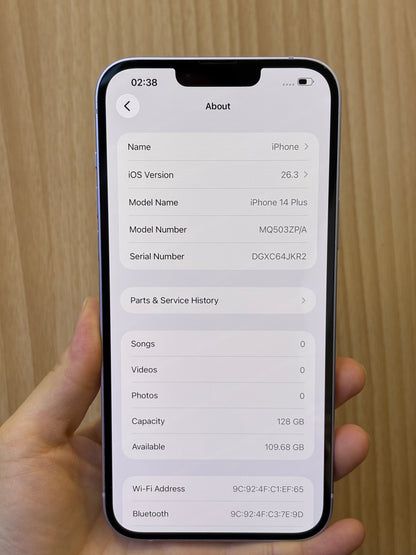 iPhone 14 Plus, 128GB (Grade B) *98934