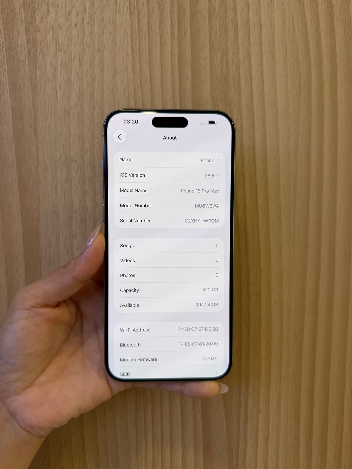iPhone 15 Pro Max, 512GB (Grade B) *22026