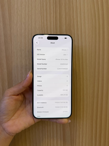 iPhone 15 Pro Max, 512GB (Grade B) *22026