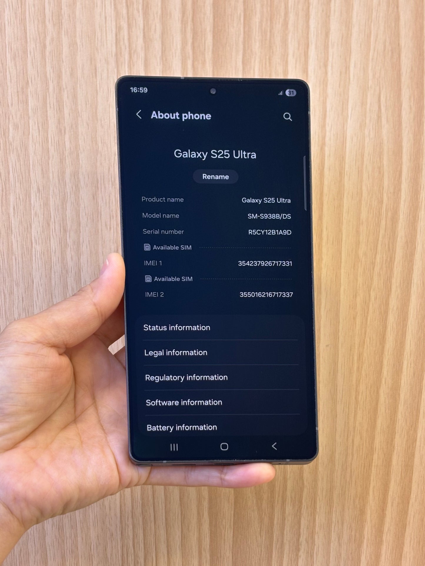 Samsung S25 Ultra, 512GB (Grade A) *17331