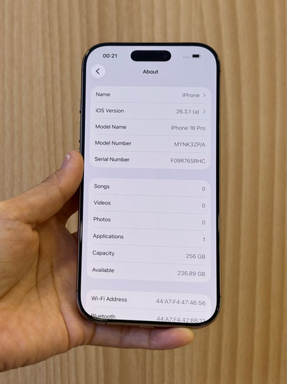 iPhone 16 Pro, 256GB (Grade A) *63348