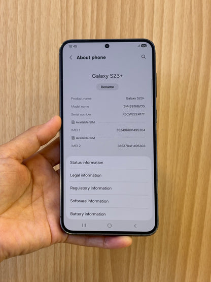 Samsung S23 Plus, 256GB (Grade B) *95304