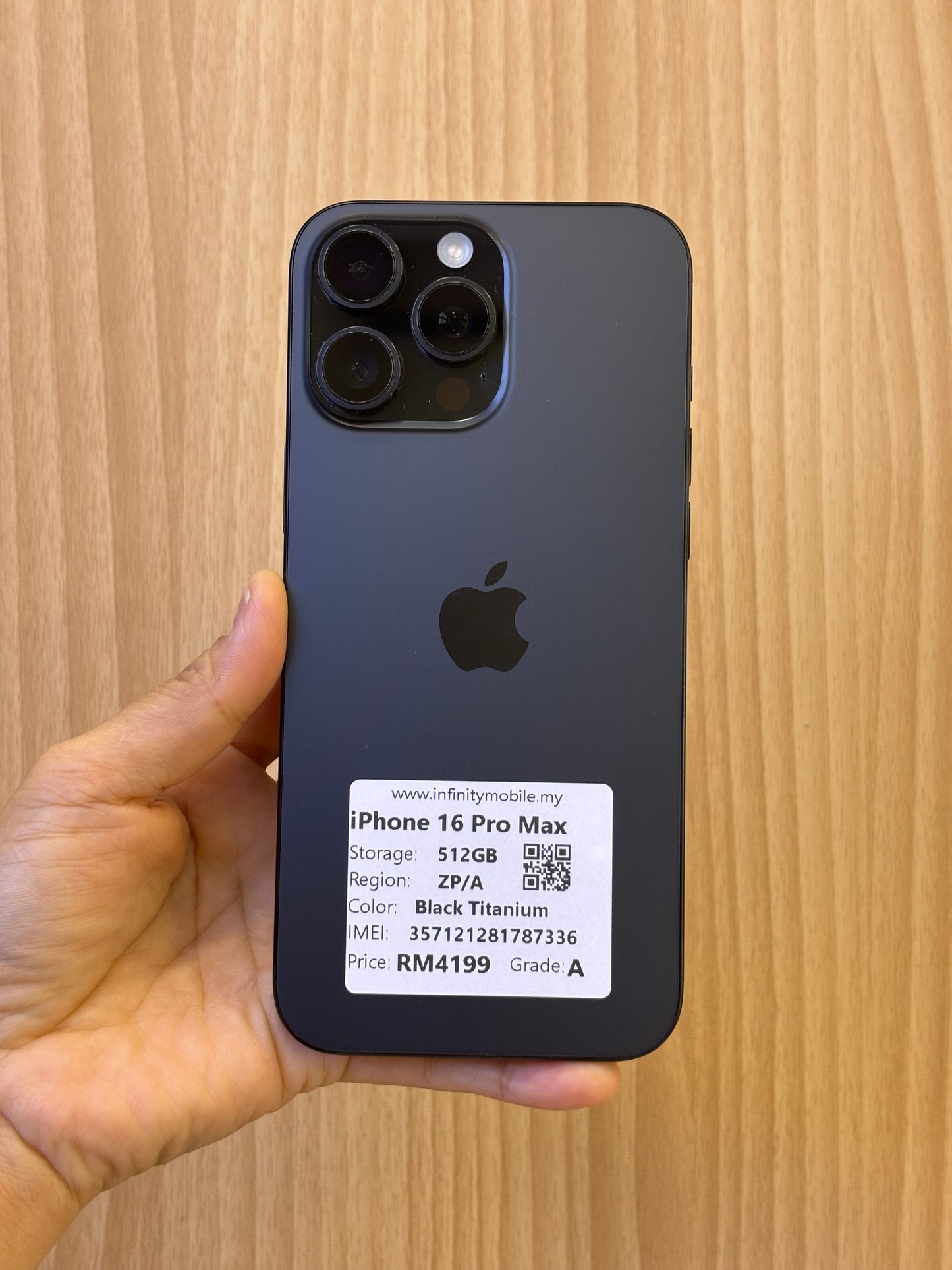 iPhone 16 Pro, 512GB (Grade A) *87336