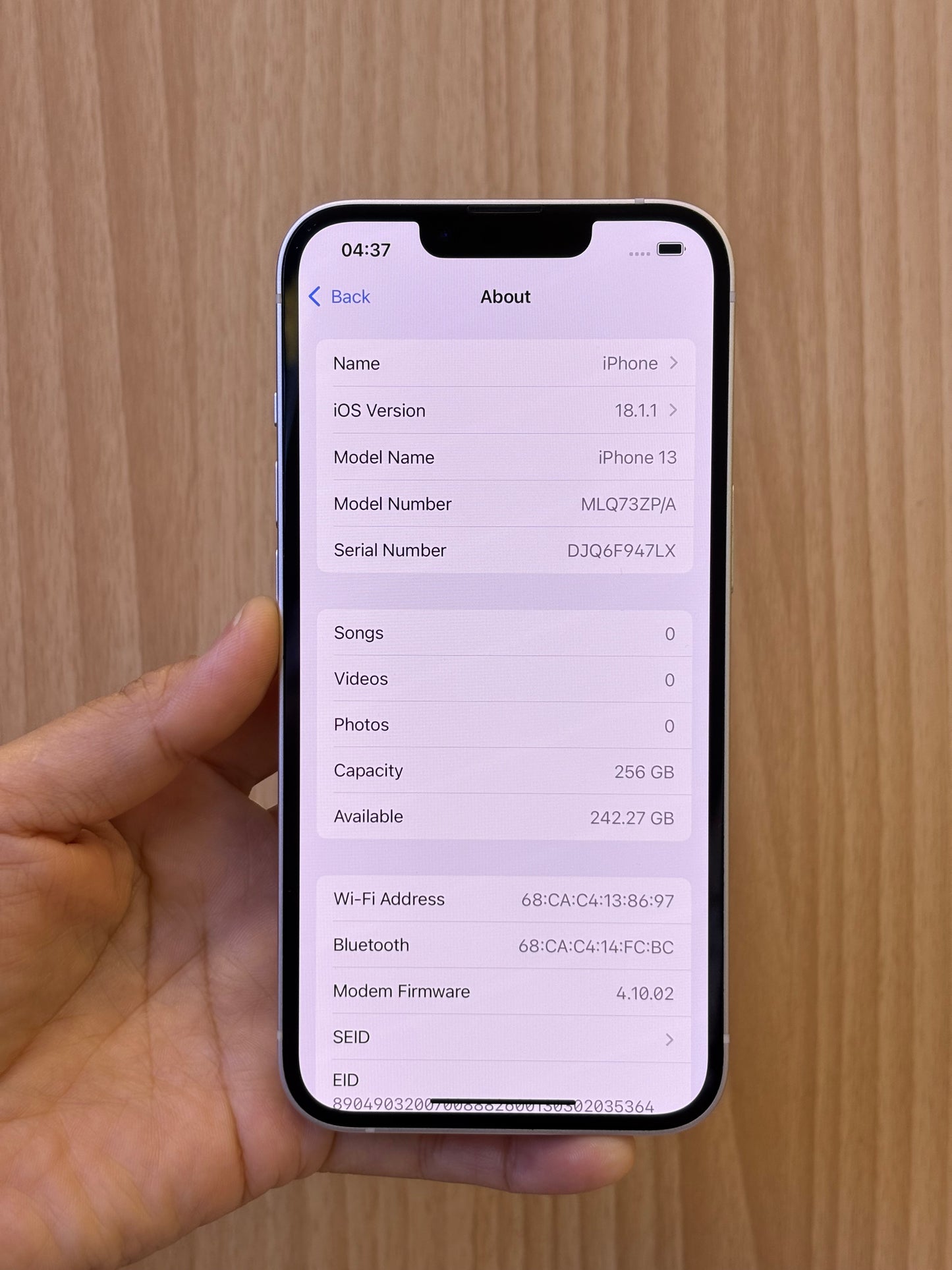 iPhone 13, 256GB (Grade AB) *30707