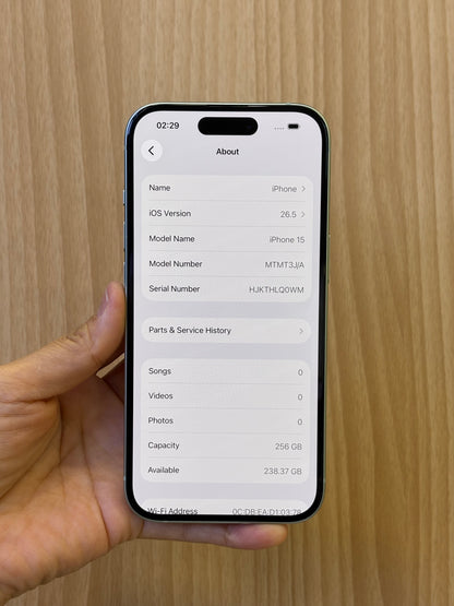 iPhone 15, 256GB (Grade B) *75134